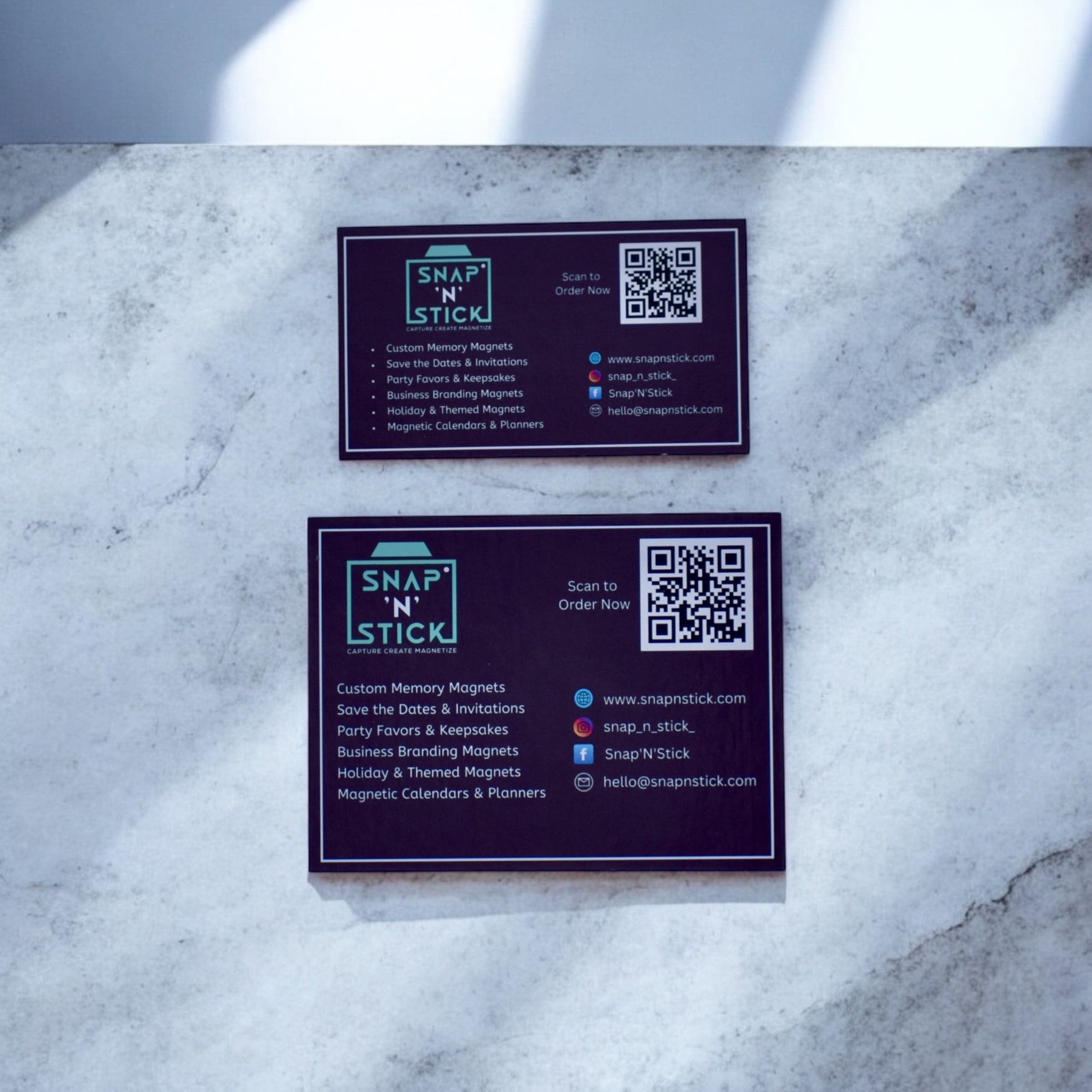 Custom Magnetic Business Cards | Metal & Flexible Magnets for Marketing – Bulk Orders 1